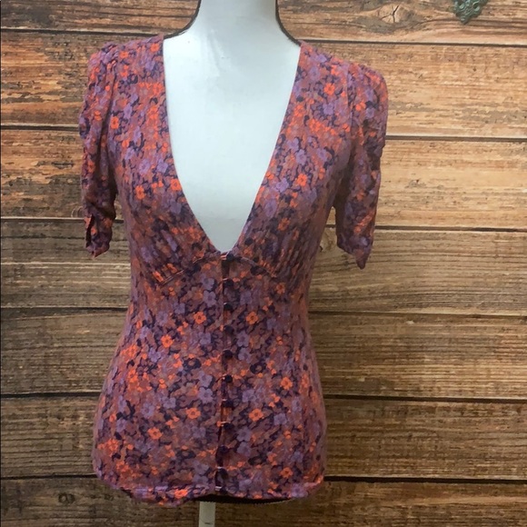 Free People Tops - 3/$20 Free People Floral Top